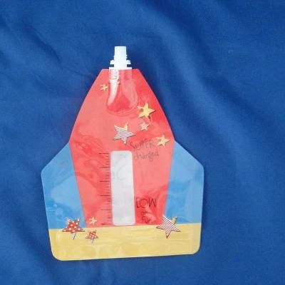 Stand up Pouch with Spout Clear Drink Plastic Spout Pouch Wholesale
