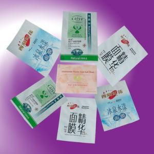 Plastic Cosmetics Pouch, Facial Mask Packaging, Personal Care Packaging