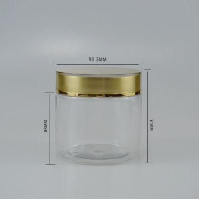 Wide Mouthed Bottle Vitamin Capsule Bottle Transparent Capsule Container 380 G Plastic Bottle