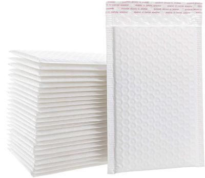 Pluriball Custom Envelope Mail Pearlised Film Glossy Bubble Mailer Air Bubble Padded Envelope Pearly White Bubble Bag