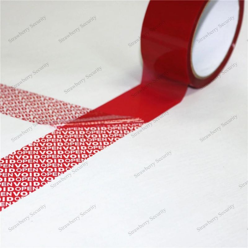 Custom Printing Tamper Evident Security Void Tape