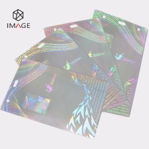 A3 Size ID Tag Clear Hologram Laminating Pouches for Large-Scale Events