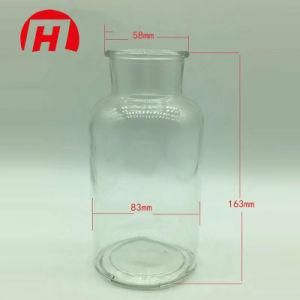 610ml Amber Wide Mouth Reagent Bottles with Ground Glass Stopper