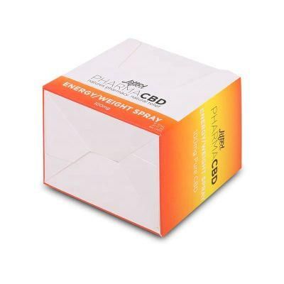 Simple Design Printing Paper Display Box with White Insert Tray