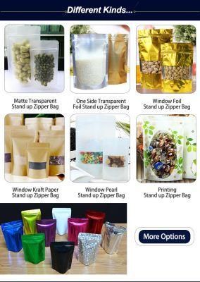 Most Popular Custom Printed Ziplock Zipper Stand up Pouch Bags, Mylar Food Aluminum Foil Bag*