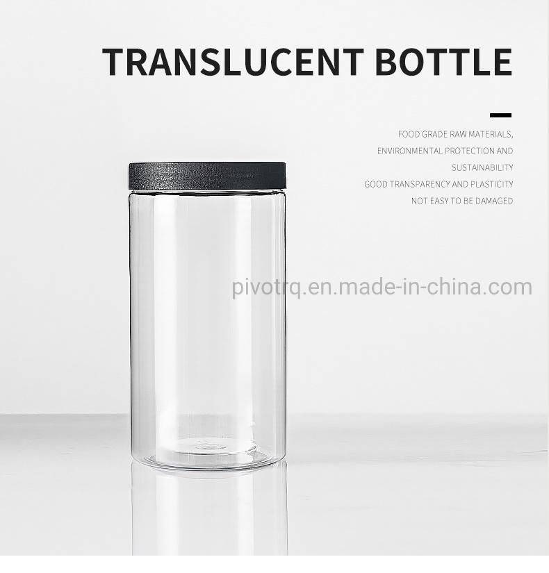 470ml Food Storage Plastic Bottle with Multi-Specification with Plastic Screw Cap