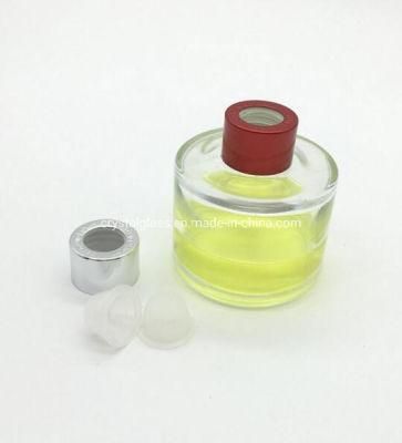 200 Ml Glass Cylinder Diffuser Bottle with Color with Cap