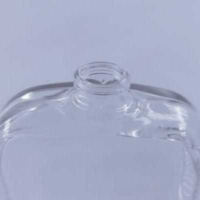 25ml Latest New Design Perfume Glass Cosmetic Bottle with Pump Jh447-G