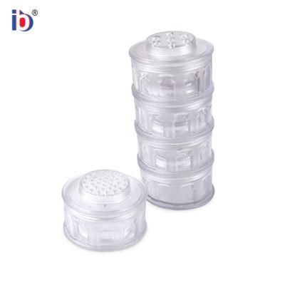 Transparent Spice Container Plastic Jars Bottles Salt and Pepper Set