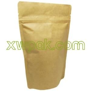 High Quality Kraft Paper Zipper Packaging Bag