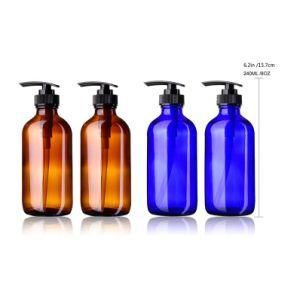 240ml Transparent Reusable Storage Bottles for Travel EDC Perfume Lottion Essential Oil Makeup Liquid Glass Container