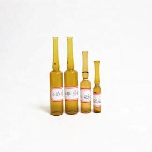 Amber and Clear Printed Vials Medical Glass Medicine Bottle Ampoule Glass Bottle