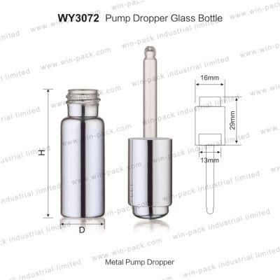 3ml 5ml 7ml 8ml Borosilicate Glass Essential Oil Dropper Tube Bottle for Cosmetic Packaging
