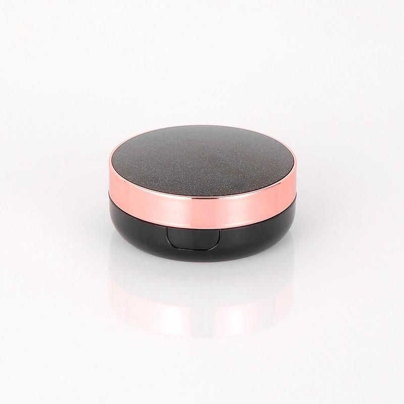 Factory Price Empty Air Bb Cushion Compact Powder Case Round Shape with Mirror