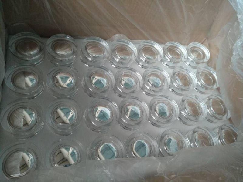 100ml 50ml 30ml 15ml Acrylic Round Cosmetic Cream Plastic Jar