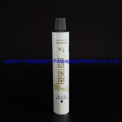 China Manufacturer Aluminium Hair Dyeing Packaging Cosmetic Toiletry Soft Container Tube