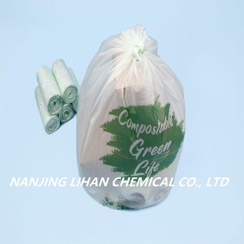 Eco Friendly Wholesale Cornstarch Custom Color Printed 100% Biodegradable Compostable Plastic Shopping Bags on Roll