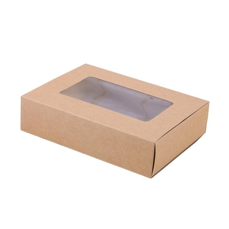 Wholesale Custom Kraft Paper Box with Window