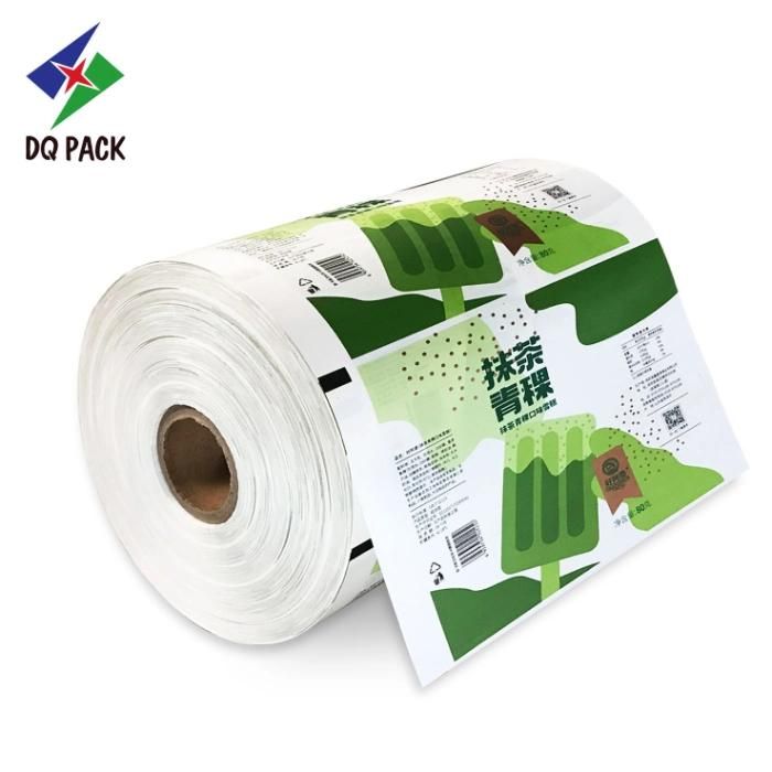 Customized Printing Kraft Paper Ice Cream Food Pakcging Film