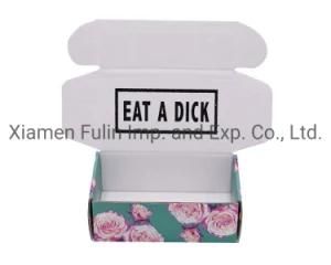 Cardboard Medium Clothing Reusable Custom Patterned Mailer Shipping Packaging Box