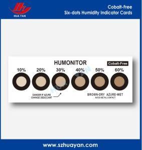 Brown 6 Dots Humidity Indicator Card for IC, Ipc, SMT Moisture-Proof Solution