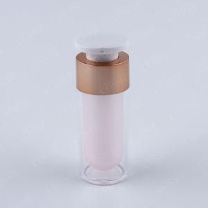 0.5oz 50ml Plastic Airless Bottle with Pump and Cover
