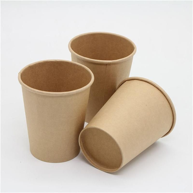 12oz/16oz/32oz Brown Kraft Paper Food Cup Disposable Take out to-Go Containers