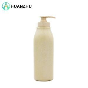 800ml HDPE Plant-Based Degradable Material Plastic Bottle for Shampoo Lotion Environmental Friendly