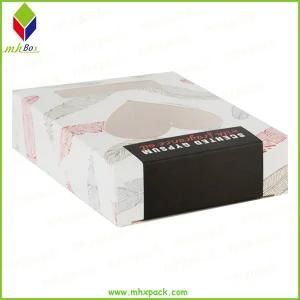 Custom Printed Logo White Cardboard Paper Cosmetic Box