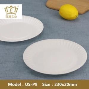Us-P9 Disposable 9&quot; Foam Plate
