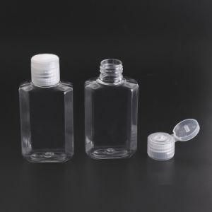 20ml 50ml 60ml Disposable Hand Lotion Bottle Flip Bottle Transparent Pet Bottle Plastic Bottle