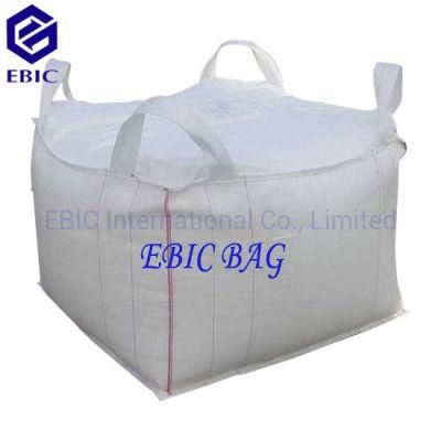 1250kgs Tubular 4 Cross Corner Loops Baffle Super Sack Ton Bulk Jumbo Big FIBC Q Bag