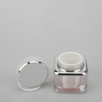 High Quality Cosmetic 50g 30ml 50ml 100ml Skincare Glass Jars and Bottles Set Face Cream Body Butter Jar