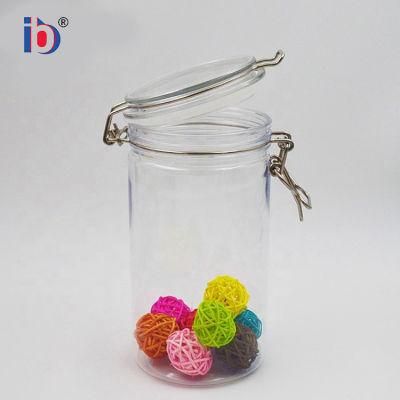 Kaixin Biscuit Round Shape Container Storage Can Food Jar