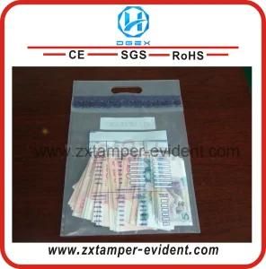 Security Tamper Evident Money Bag