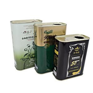 Empty 205ml /500ml /750 Ml /1L/3L /5L Olive Oil Greece Packaging Tin Can Wholesale