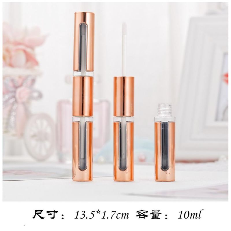 Double-Head Lip Glaze Tube Empty Bottle Lip Gloss Empty Shell