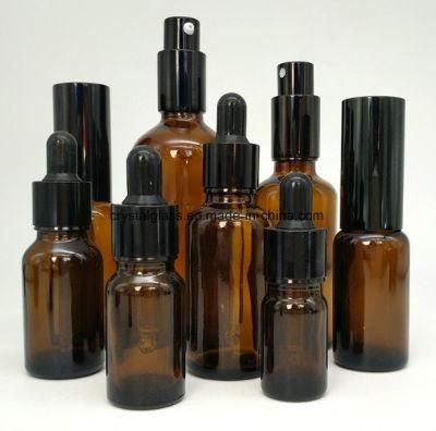 Cosmetic Packing Bottle Tawny Essential Oil Bottle Mist Spray Bottle