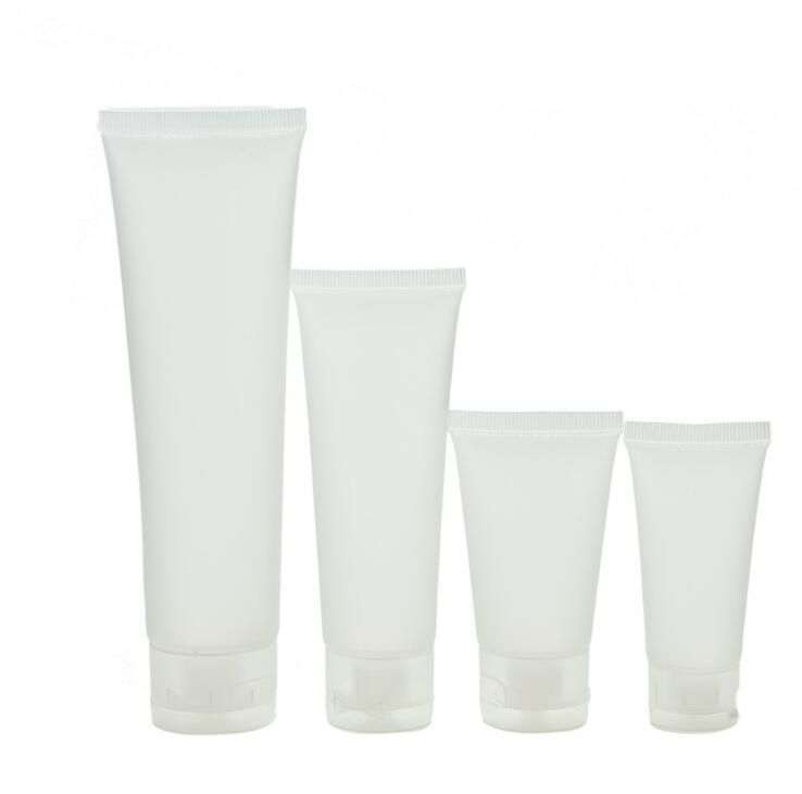 Travel Empty Clear Tube Cosmetic Cream Lotion Shampoo Bath Lotion Containers Refillable Bottles 20ml/ 30ml/ 50ml/ 100ml