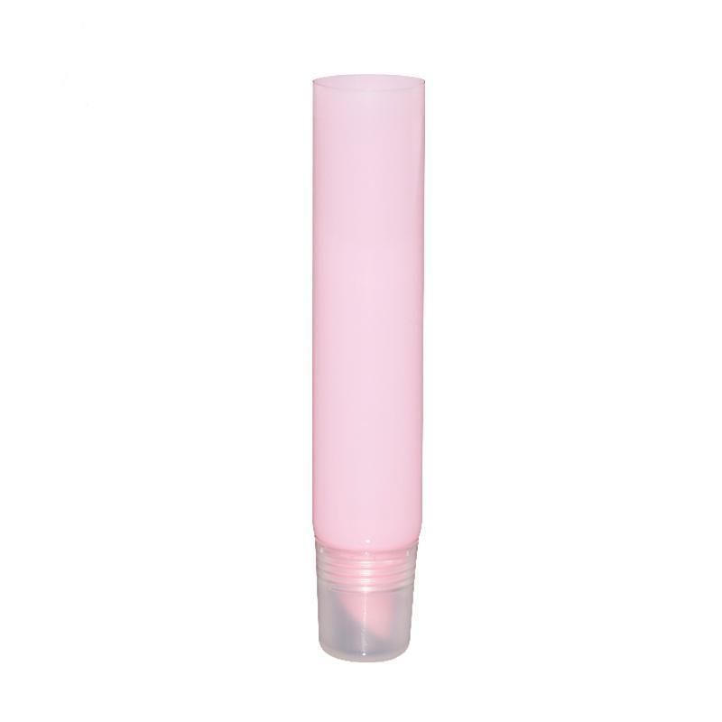 Lip Balm Lipgloss Plastic Soft Tube Cosmetics Screw Cap Transparent