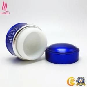 Fancy Porcelain and Aluminum Skin Care Cream Jar for Cosmetic Packaging