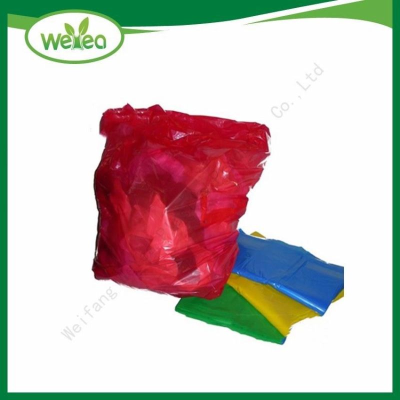 Plastic 100% Raw Material Colourful HDPE LDPE Garbage Bags and Trash Bags