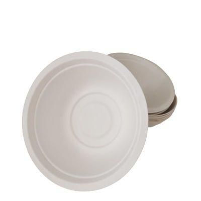 Custom Manufacturer Biodegradable Printed Lid Disposable Kraft Paper Salad Bowl