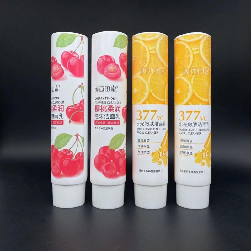 Dia 40mm Extruded Cosmetic Packaging Plastic Tube