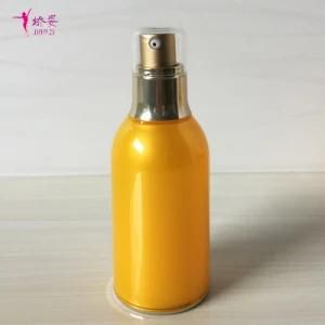 30mll Yellow Color Double Wall Airless Bottle for Skin Care Packaging