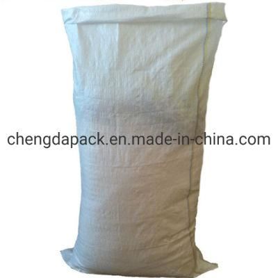 China PP Woven Bag 25kg 50kg for Packing Rice Salt Sack Sugar Bag Empty Cement Bag