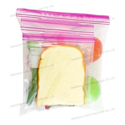 China Manufacturer Hotsale LDPE Transparent Double Ziplock Bag Waterproof and Leakproof Bags for Packaging