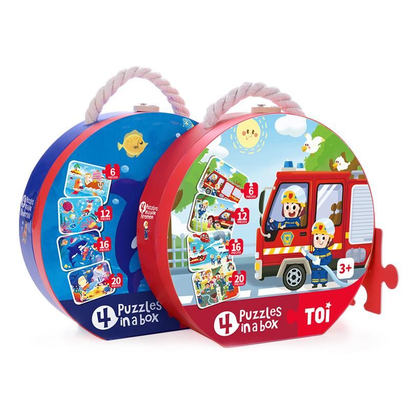 Jigsaw Game Educational Toy Funny Cardboard Puzzle for Kid