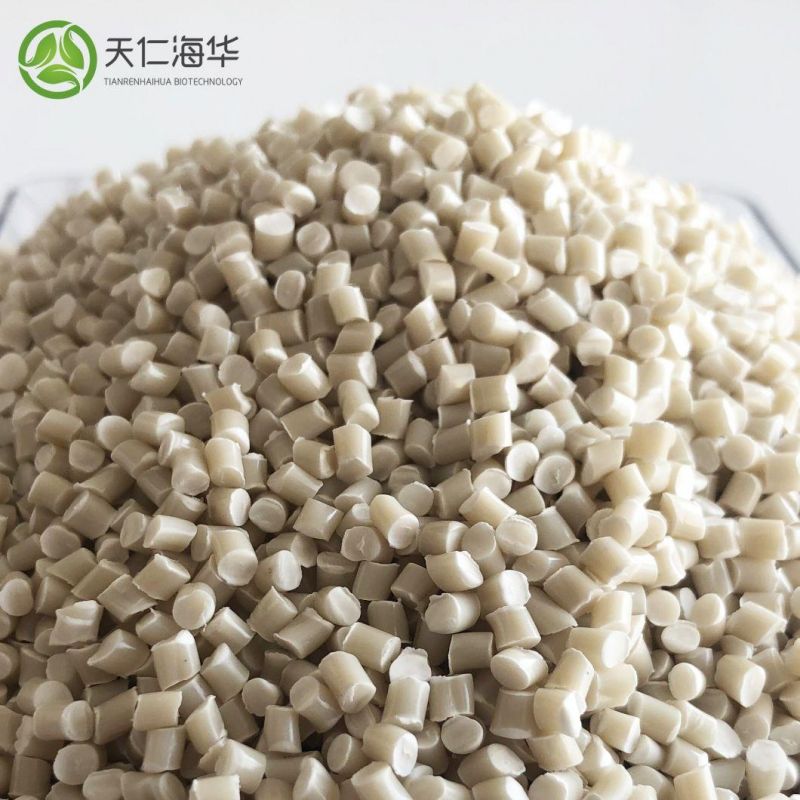 En13432 Certified Compostable and 100% Biodegradable Mater-Bi Corn Starch Modified Resin for Film Blowing
