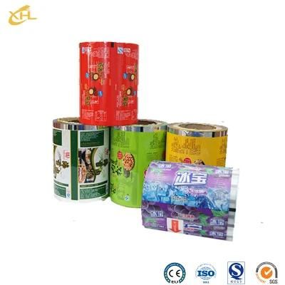 Xiaohuli Package China Commercial Vacuum Packers Supplier Stand up Pouch Embossing Packaging Roll for Candy Food Packaging